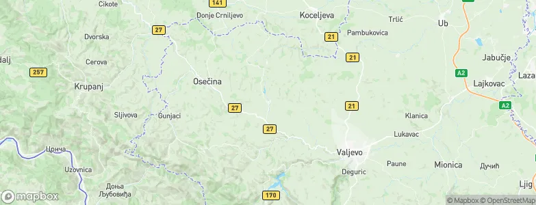 Kamenica, Serbia Map