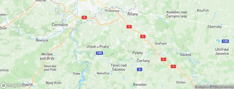 Kamenice, Czechia Map