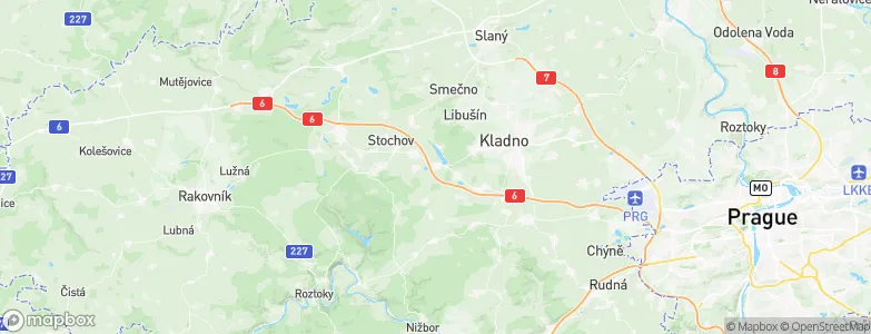 Kamenné Žehrovice, Czechia Map