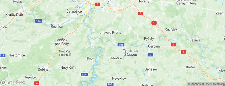Kamenný Přívoz, Czechia Map