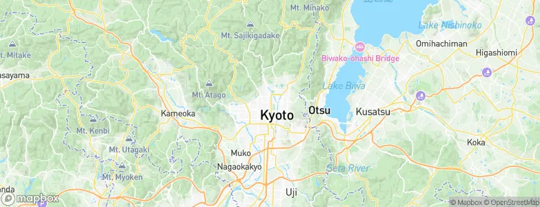 Kamigyō-ku, Japan Map
