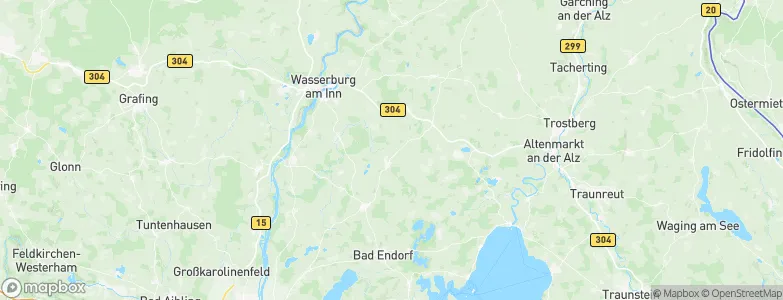 Kammer, Germany Map