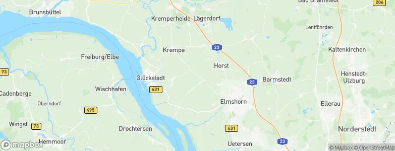 Kammerland, Germany Map