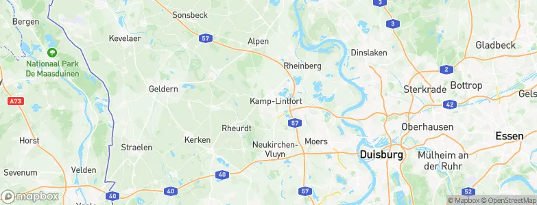 Kamp-Lintfort, Germany Map