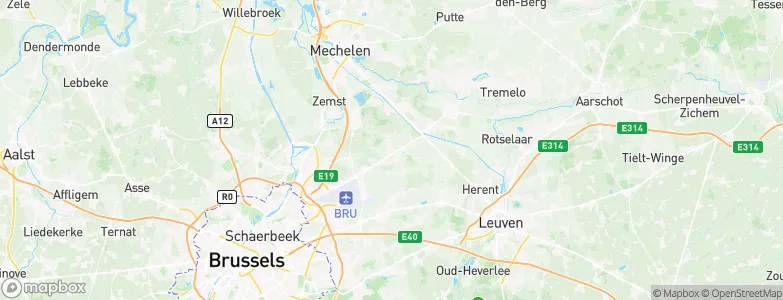 Kampenhout, Belgium Map