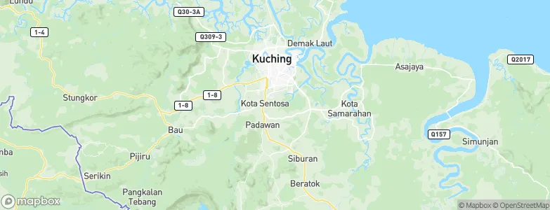 Kampong Batu Perak, Malaysia Map
