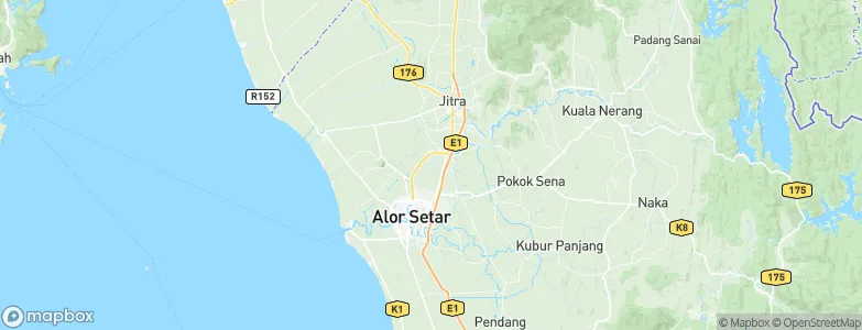 Kampung Alor Perang, Malaysia Map