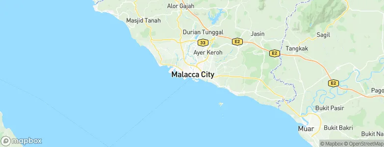 Kampung Dua, Malaysia Map