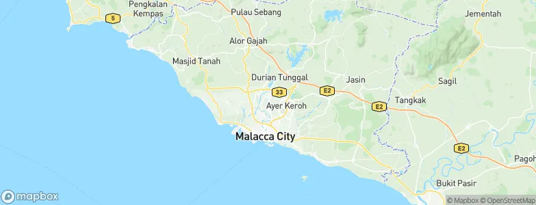 Kampung Pulau Samak, Malaysia Map