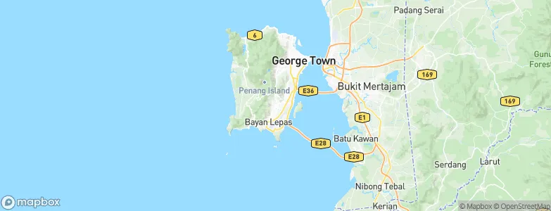 Kampung Sungai Ara, Malaysia Map