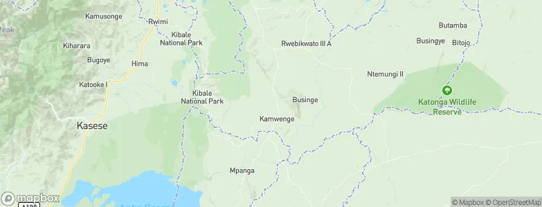 Kamwenge District, Uganda Map