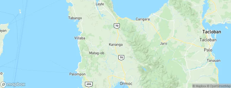 Kananya, Philippines Map
