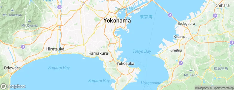 Kanazawachō, Japan Map