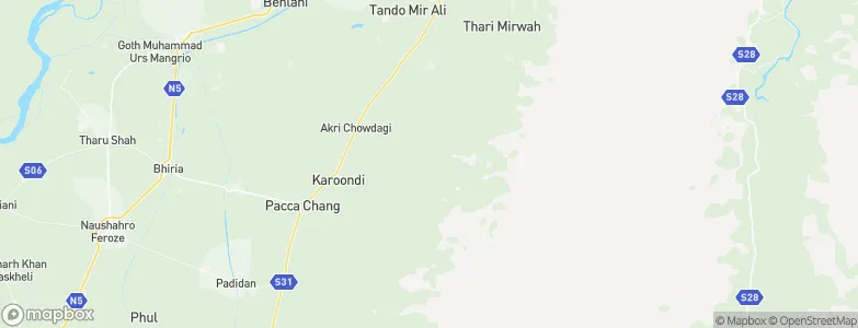 Kandiari, Pakistan Map