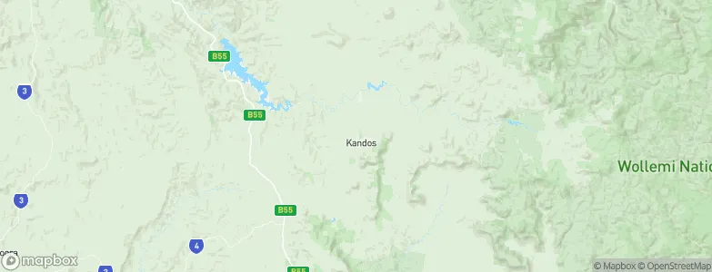 Kandos, Australia Map