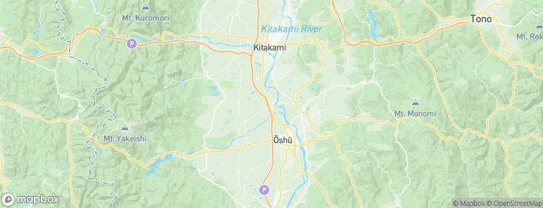 Kanegasaki, Japan Map