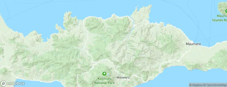 Kanganara, Indonesia Map