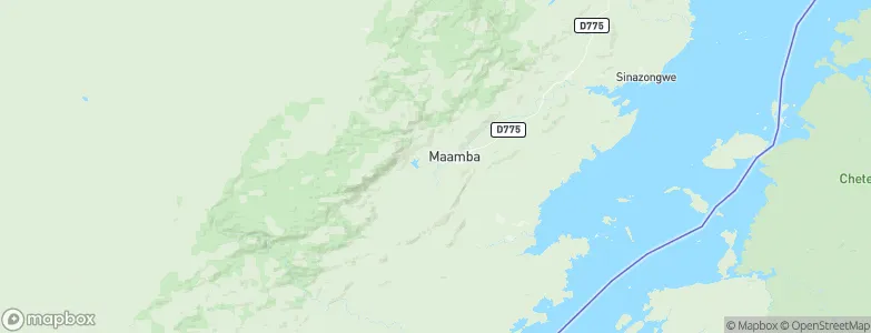 Kanjonja, Zambia Map