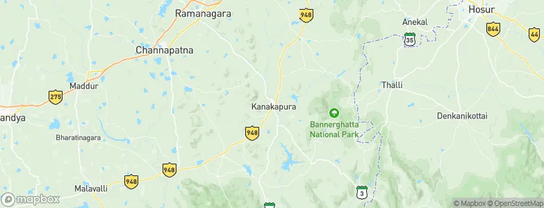 Kānkānhalli, India Map