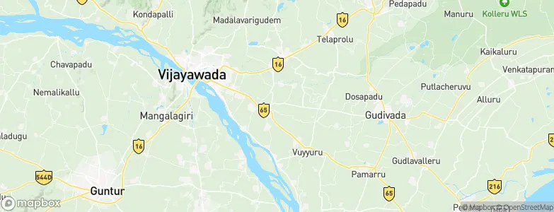 Kankipādu, India Map