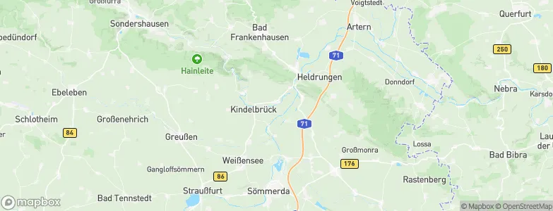 Kannawurf, Germany Map