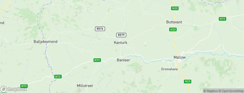 Kanturk, Ireland Map