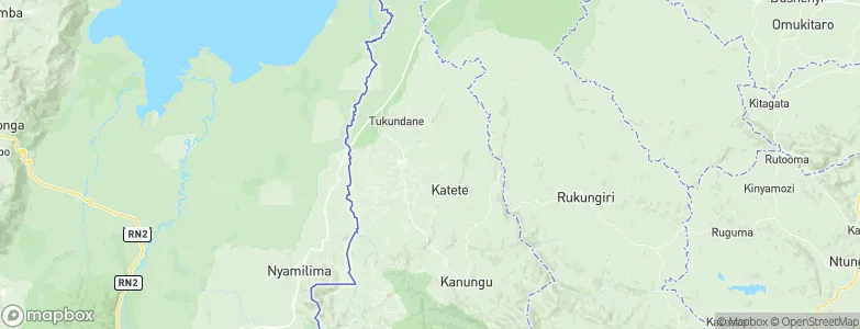 Kanungu District, Uganda Map
