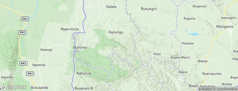 Kanungu, Uganda Map