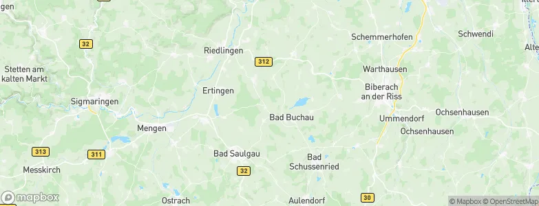 Kanzach, Germany Map