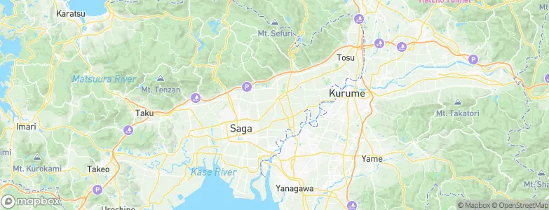 Kanzakimachi-kanzaki, Japan Map