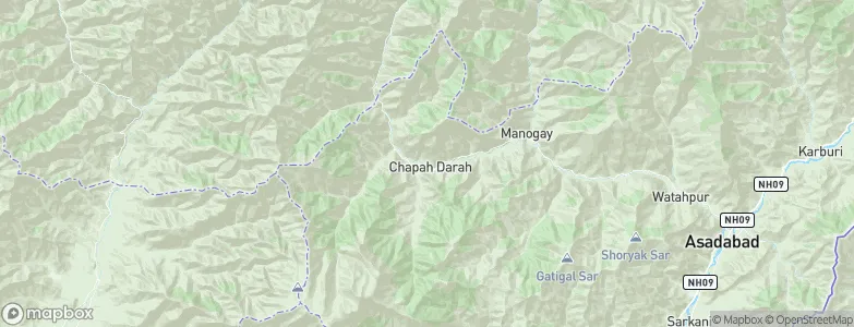 Kanḏay, Afghanistan Map