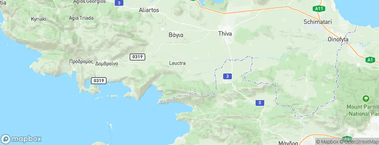 Kaparéllion, Greece Map