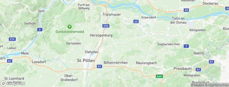 Kapelln, Austria Map