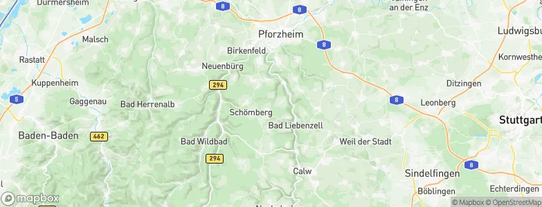 Kapfenhardt, Germany Map