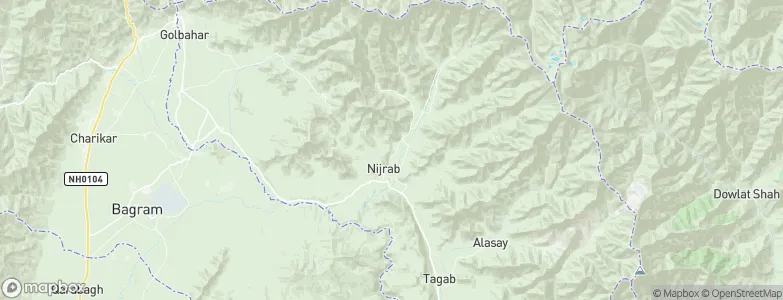 Kapisa, Afghanistan Map