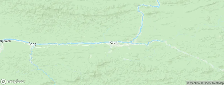 Kapit, Malaysia Map