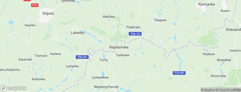 Kapitanivka, Ukraine Map