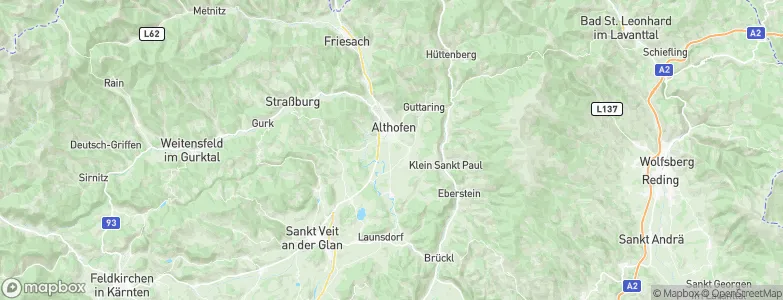 Kappel am Krappfeld, Austria Map