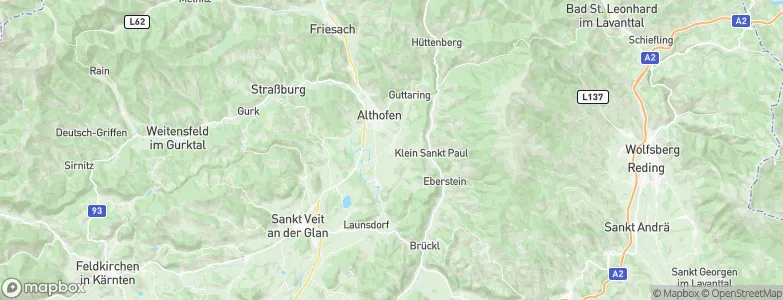 Kappel am Krappfeld, Austria Map
