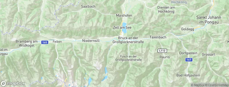 Kaprun, Austria Map