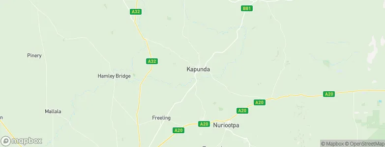 Kapunda, Australia Map