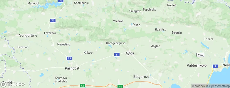 Karageorgievo, Bulgaria Map