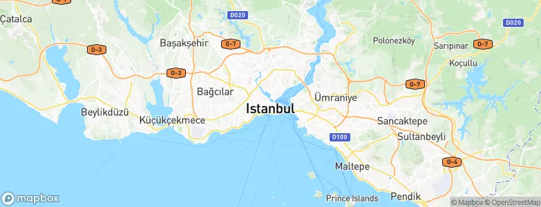 Karaköy, Turkey Map