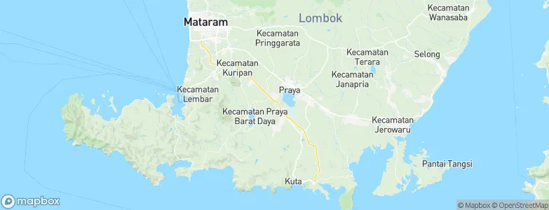 Karang Daye, Indonesia Map