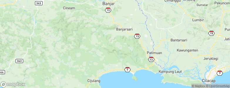 Karanganyar, Indonesia Map