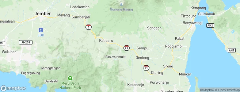Karangarjo, Indonesia Map