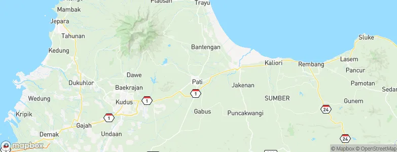 Karangdowo, Indonesia Map