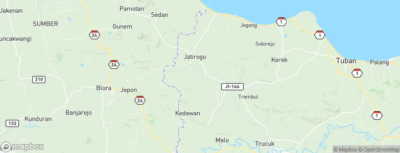 Karanggeneng, Indonesia Map