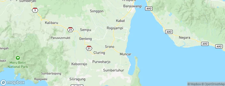 Karanglo, Indonesia Map