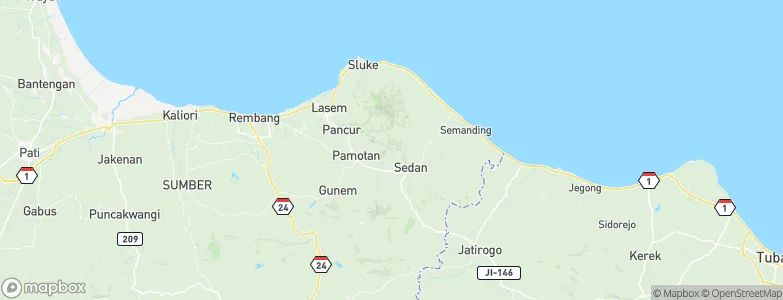 Karangnongko, Indonesia Map